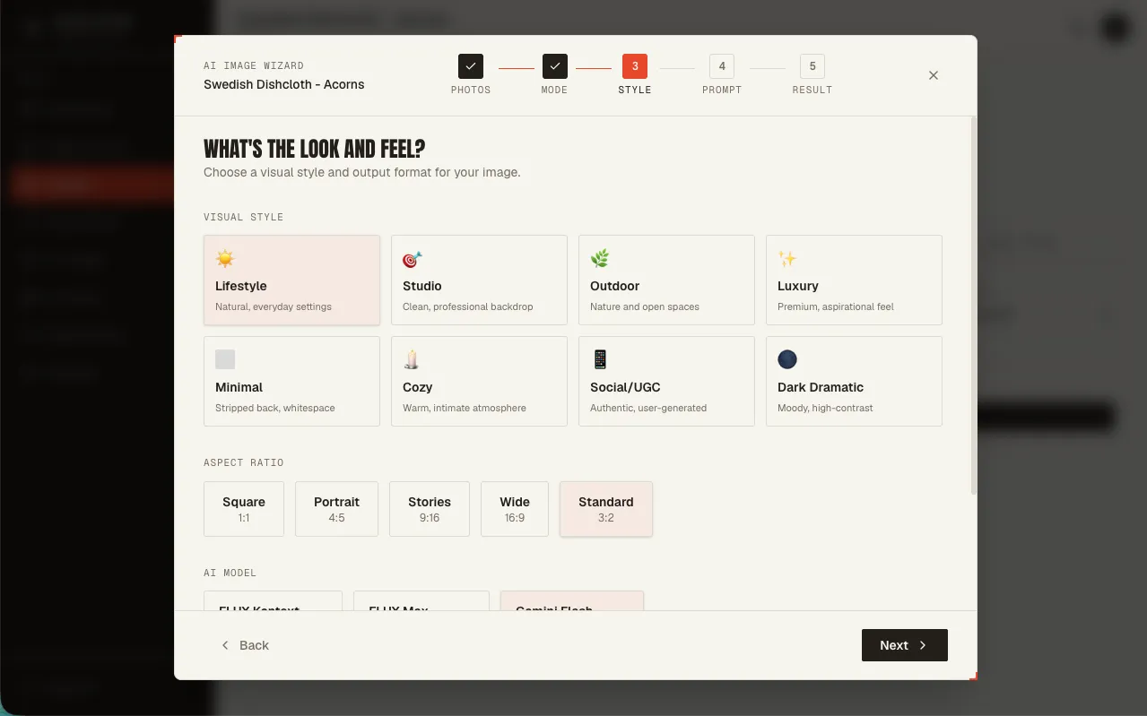 Ecom AI Tool image generator
