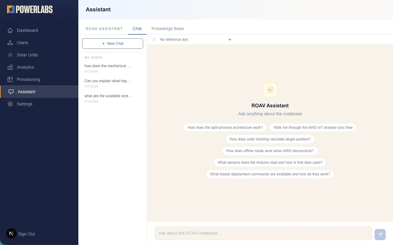 AI assistant chat